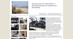 Desktop Screenshot of fewo-usedom-koserow.info